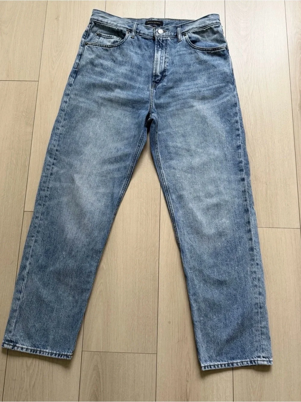 Banana Republic Light Blue Slim Straight Jeans